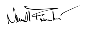 Handschriftliche Unterschrift von Leonardo Neusch-Frediani